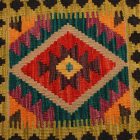 Coussin décoratif oriental 50x50 housse de coussin tissée à la main
