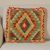 Coussin tissé à la main 50x50 housse de coussin Kilim