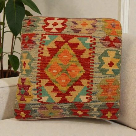 Housse de coussin Kilim 50x50 coussin décoratif tissé à la main