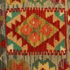 Housse de coussin Kilim 50x50 coussin décoratif tissé à la main