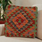 Housse de coussin Kilim afghan 50x50 coussin tissé à la main