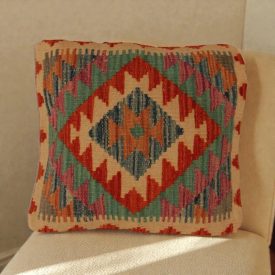 Coussin tissé à la main 45x50 housse de coussin Kilim