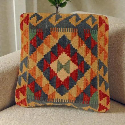 Coussin décoratif Kilim 50x50 housse de coussin tissée à la main