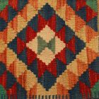 Coussin décoratif Kilim 50x50 housse de coussin tissée à la main