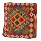 Coussin décoratif oriental 50x50 housse de coussin tissée à la main