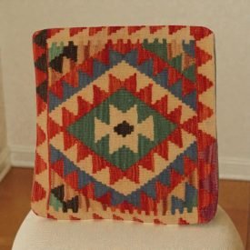   Housse de coussin tissée à la main 50x50 coussin décoratif Kilim