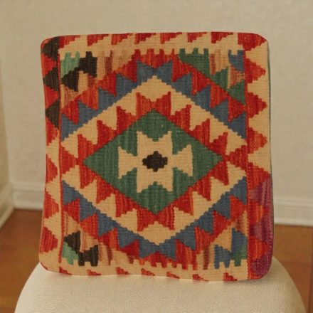 Housse de coussin tissée à la main 50x50 coussin décoratif Kilim