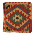 Housse de coussin tissée à la main 50x50 coussin décoratif Kilim