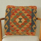 Coussin Kilim 50x50 housse de coussin tissée à la main