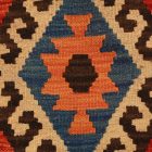 Housse de coussin Kilim 50x50 coussin décoratif tissé à la main