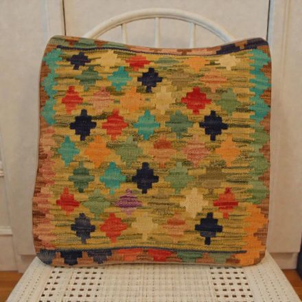 Housse de coussin Kilim 50x50 coussin tissé à la main