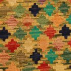 Housse de coussin Kilim 50x50 coussin tissé à la main