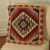 Housse de coussin Kilim afghan 50x50 coussin tissé à la main