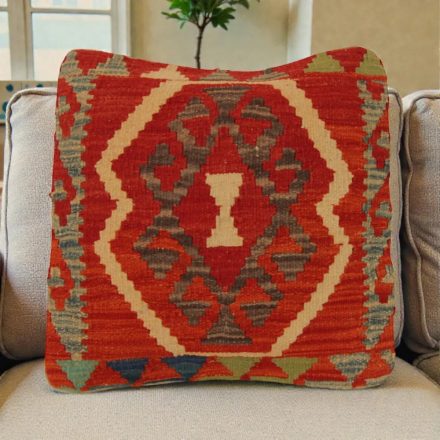 Coussin décoratif oriental 50x50 housse de coussin tissée à la main