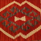 Coussin décoratif oriental 50x50 housse de coussin tissée à la main