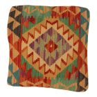 Housse de coussin tissée à la main 50x50 coussin décoratif Kilim