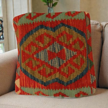 Housse de coussin Kilim 50x50 coussin décoratif tissé à la main