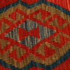 Housse de coussin Kilim 50x50 coussin décoratif tissé à la main