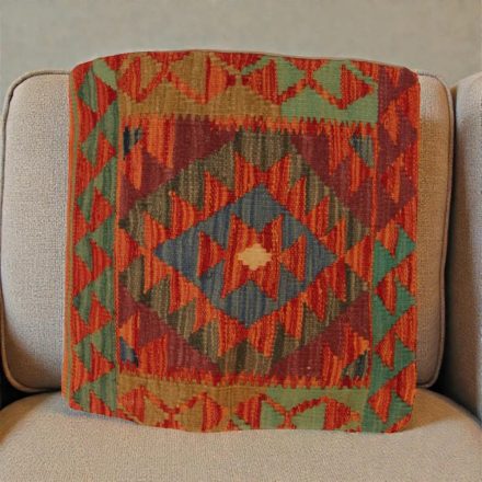 Housse de coussin Kilim afghan 50x50 coussin tissé à la main
