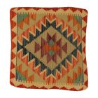 Coussin décoratif oriental 50x50 housse de coussin tissée à la main