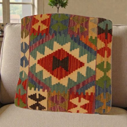 Coussin décoratif tissé à la main 50x50 housse de coussin Kilim