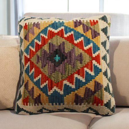 Coussin Kilim 45x45 housse de coussin tissé à la main