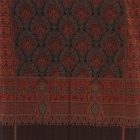 Châle élégant 215x105 mauve-bleu écharpe fine pour femme