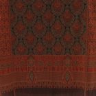 Châle élégant mauve-vert 215x105 écharpe fine pour femme