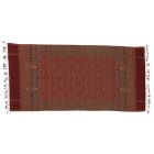 Grand châle bordeaux 215x105 grande écharpe femme pour les épaules