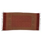 Écharpe femme rouge 215x105 élégant châle femme pour les épaules