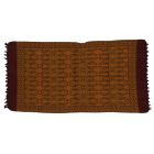 Châle noir-or 215x105 élégant châle femme en coton