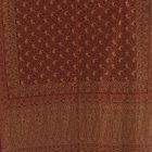 Élégant châle femme 215x105 bordeaux écharpe en coton