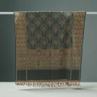 Écharpe élégante 215x105 verte mince châle femme homme