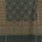 Écharpe élégante 215x105 verte mince châle femme homme