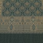 Écharpe élégante 215x105 verte mince châle femme homme