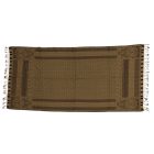 Écharpe élégante vert foncé 215x105 mince châle femme