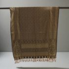 Écharpe élégante vert foncé 215x105 mince châle femme