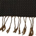 Grande écharpe 215x105 grande écharpe femme marron-bleu