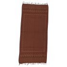 Écharpe rouge 215x105 grande écharpe femme en coton