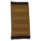 Écharpe élégante dorée-noire 215x105 mince écharpe femme