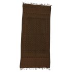 Grande écharpe vert foncé 215x105 grand châle pour femme