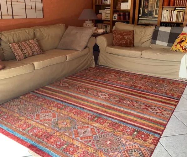 Tapis 200x300 noué à la main