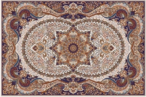 Au lieu d'un tapis de sol, un tapis persan en vaut la peine