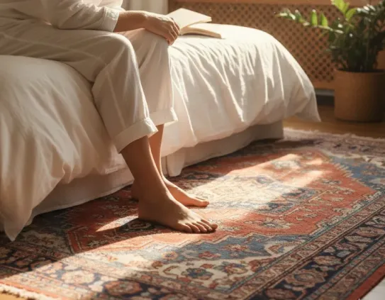 tapis de chambre épais et doux