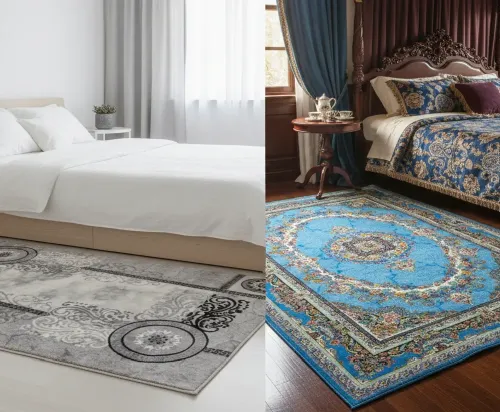 tapis de chambre modernes et classiques
