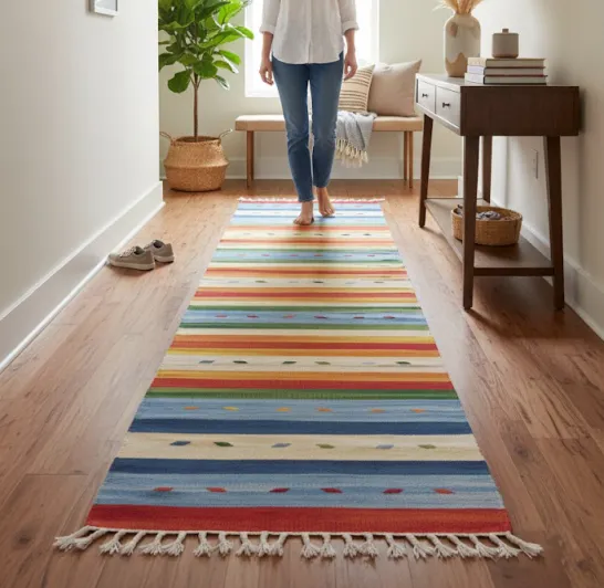 Tapis Kilim de style moderne