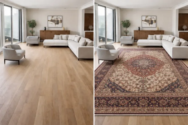Service de visualisation pour tapis de grande taille