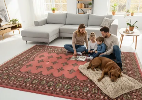 tapis de salon et animaux domestiques