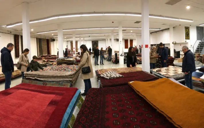 Déstockage de tapis dans l’entrepôt CarpetDepo