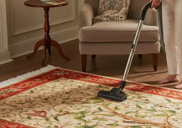 Tapis en viscose - entretien et nettoyage